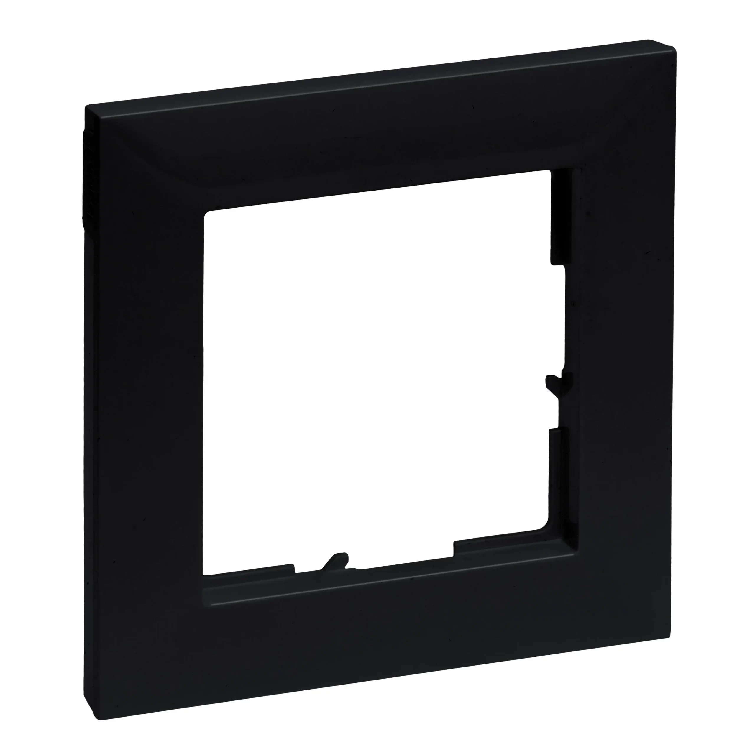 Legrand Legrand 765371 SEANO 1-fach Rahmen in der Farbausführung Schwarz lackiert