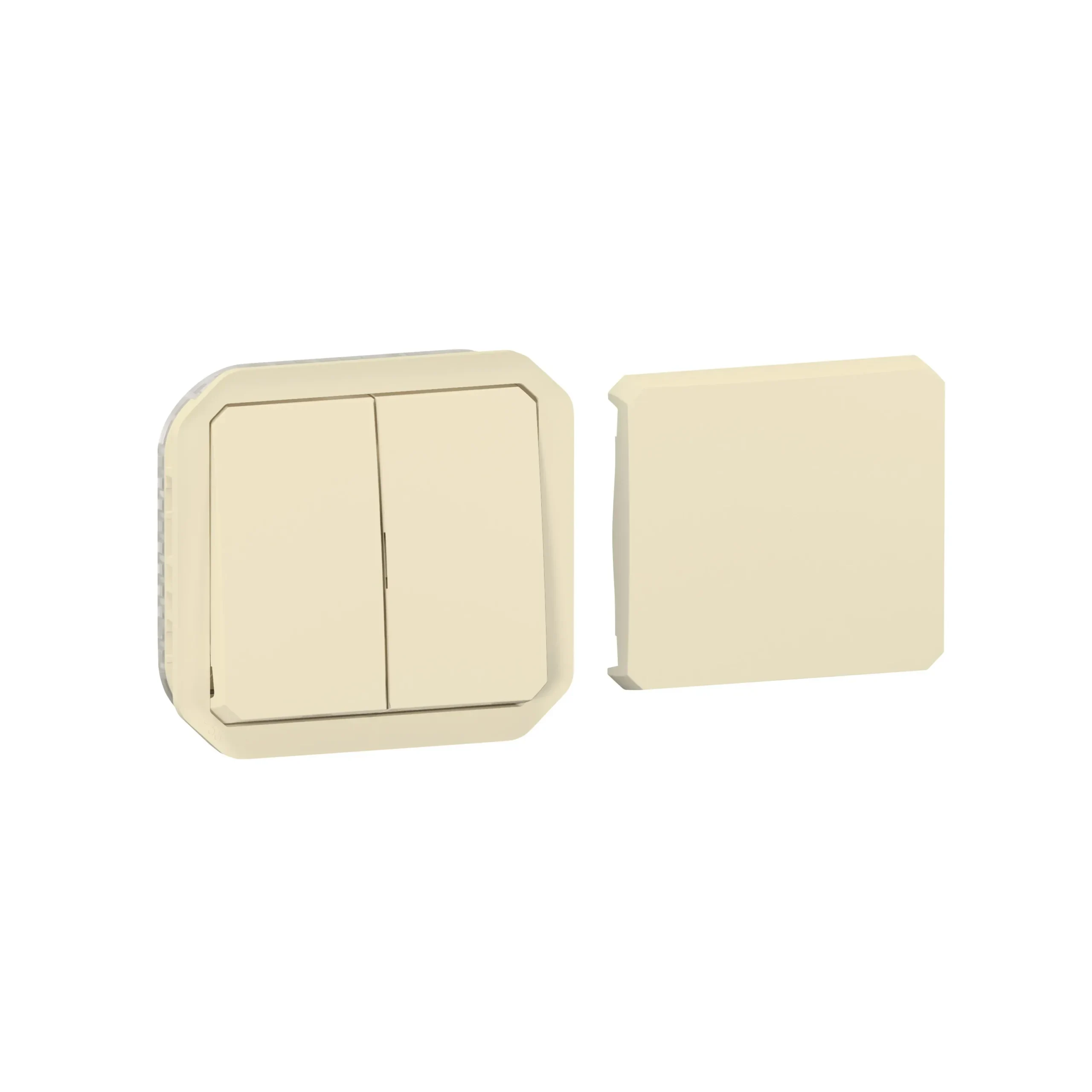 Legrand Legrand 069809L Plexo New Eins Multifunktionsschalt 10AX/Taster 10A SL