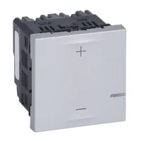 Legrand 079207A MOSAIC 2-L Universal-Tastdimmer 125W LED Aluminium