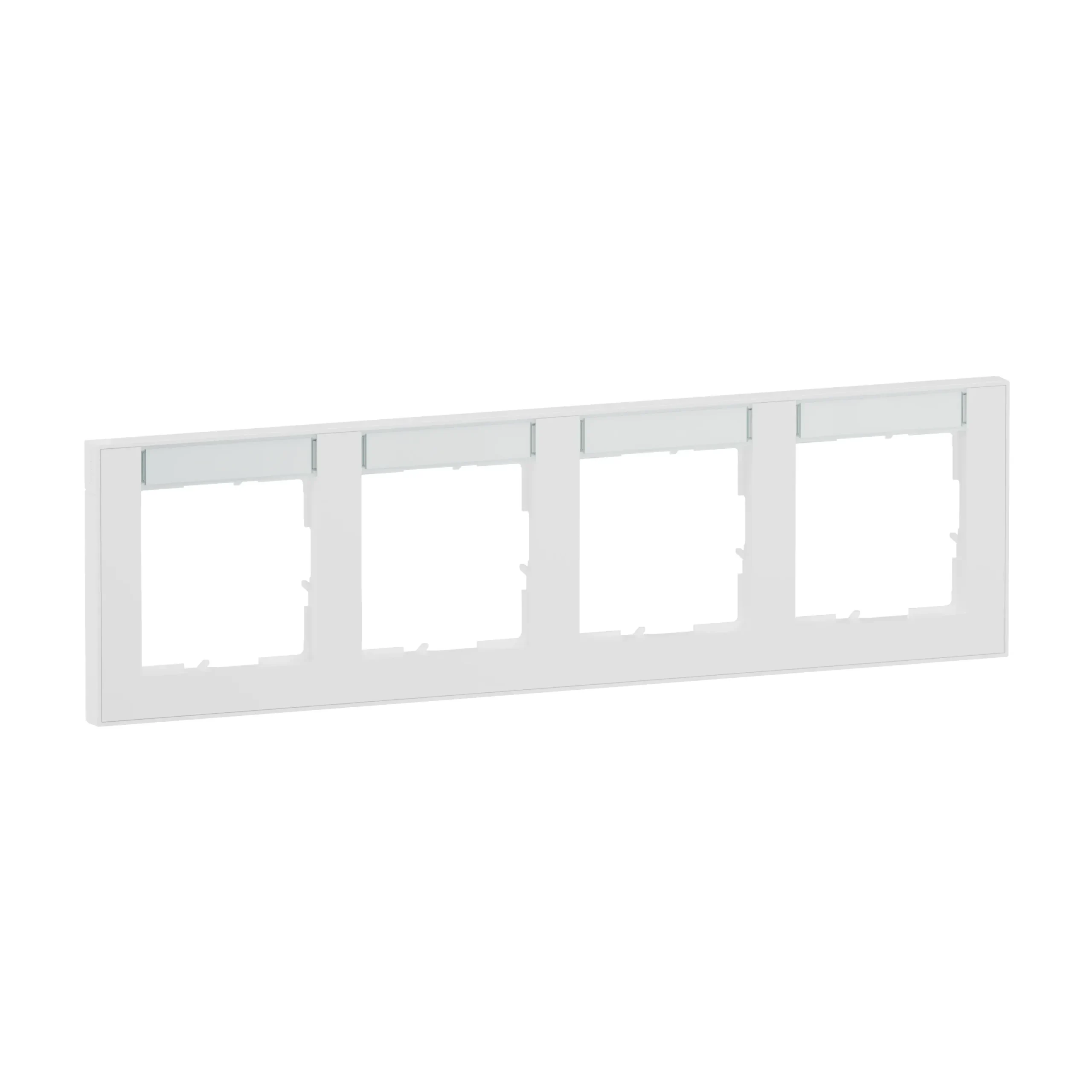 Legrand Legrand 765894 SEANO+4-fach Rahmen horizontal mit Beschriftungsfeld