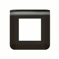 Legrand 079042L Rahmen 2-modulig horizontal Mosaic schwarz