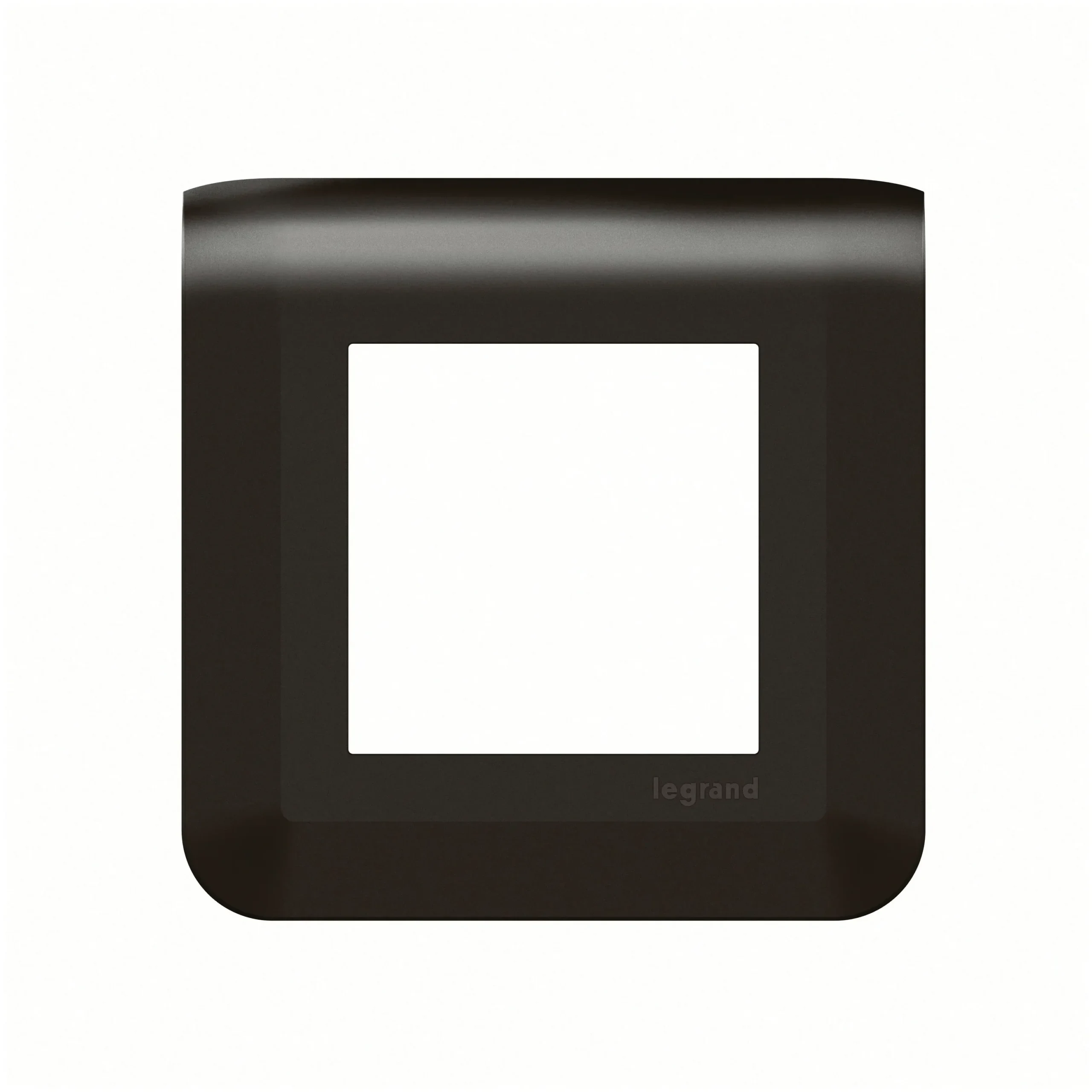 Legrand Legrand 079042L Rahmen 2-modulig horizontal Mosaic schwarz
