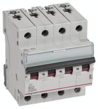 Legrand 404157 TX3 LS-Schalter B 32A 4-polig 10kA 400VAC 4TE