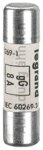 Legrand 013394 Zylindersicherung gG 0,5A 10x38 trägflink 500VAC 100kA ohne Kennm.