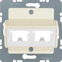 Berker Zentralplatte für 1o.2 Einzelmodule 147202