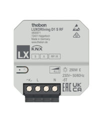 Theben Funk-Dimmaktor 1-fach LUXORliving D1 S RF