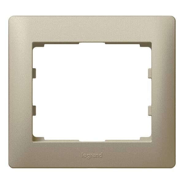Legrand Legrand 771401 Rahmen 1-fach Galea titanium