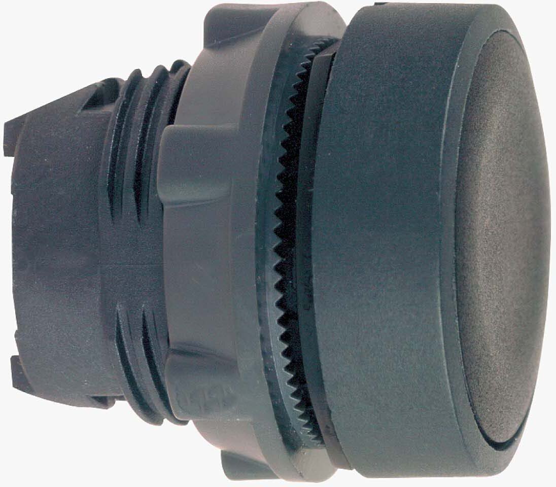Schneider Schneider ZB5AA2 Frontelement rund flach schwarz neutral für Druckt. D22mm ohne Rastung