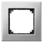 Mert 475160 M-PLAN-Metallrahmen 1-fach Platinsilber