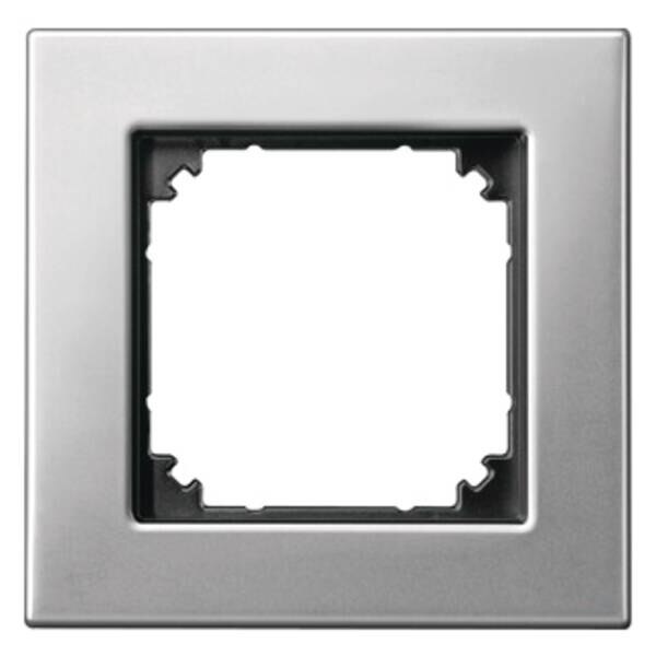 Mert 475160 M-PLAN-Metallrahmen 1-fach Platinsilber