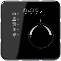 Jung KNX Stetigregler schwarz mit integriert Busankoppler CD 2178 TS SW