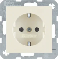 Berker SCHUKO-Steckdose weiß/gl 47238982
