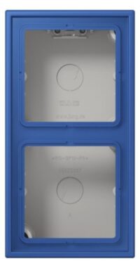 Jung LC 582 A 253 AP-Kappe 2-fach Duroplast lackiert Serie LS bleu outremer 59
