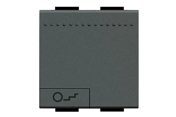 Legrand BTicino L4915M2BN LivingLight Symbolwippe 2M TREPPENLICHT Anthrazit