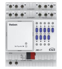 Theben Jalousieaktor MIX2,Grundmodul JMG 4 T KNX