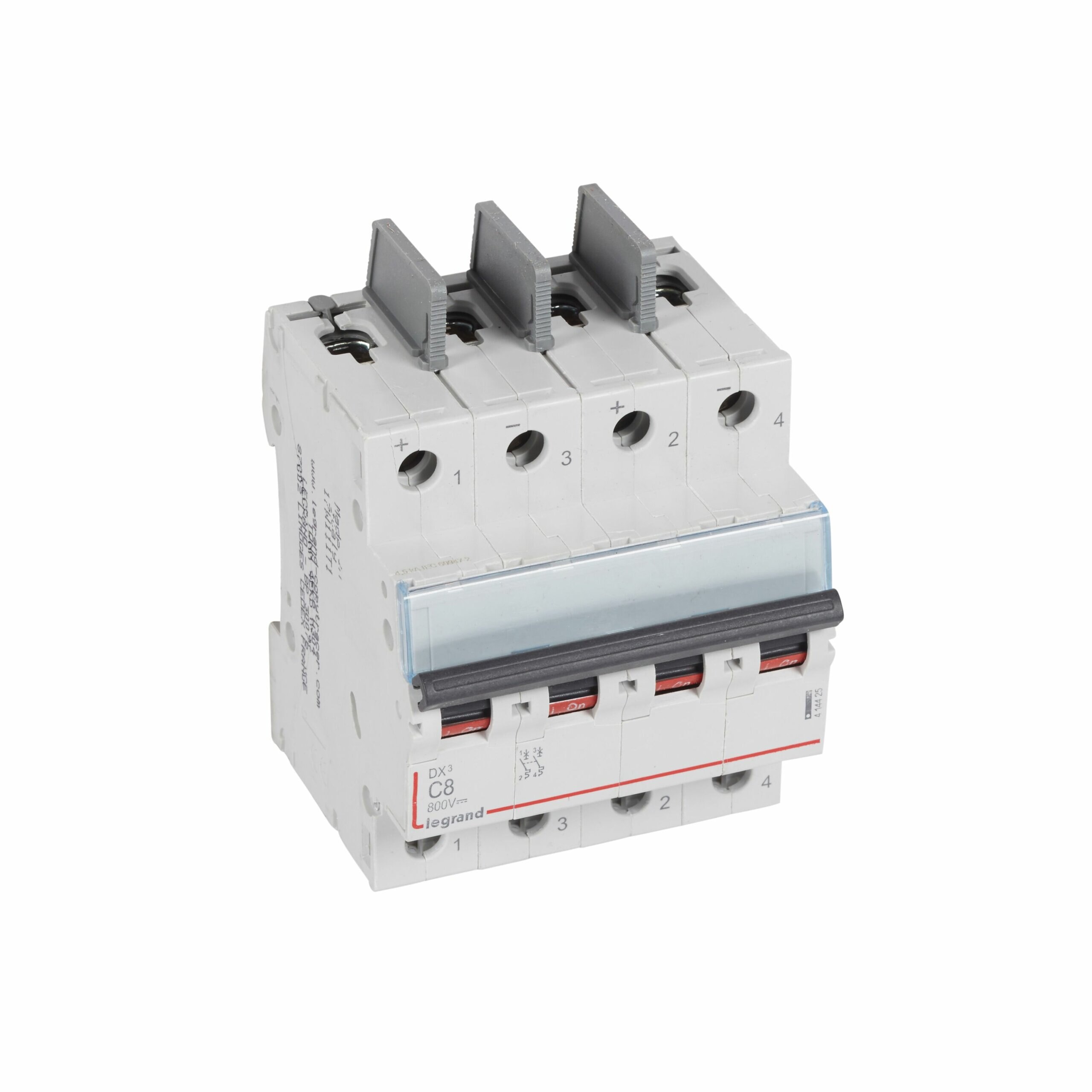 Legrand Legrand 414425 DX3 Leitungsschutzschalter 800VDC 8A 2-polig 4