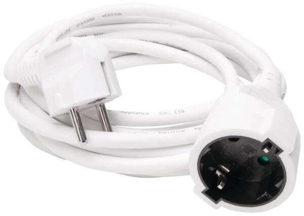 Kopp Kopp 143201018 Verlängerung 3m H 05 VVf 3G1,5qmm weiß
