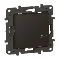 Legrand 863853 Niloe Step with Netatmo Schalter/Dimmer Schwarz