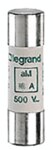 Legrand 014120 Zylindersicherung aM 20A 14x51 träge 500VAC 100kA mit Schlagbolzen