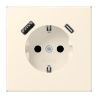 Jung LC1520-15CA245 SCHUKO-Steckdose mit USB Typ AC LC4320B