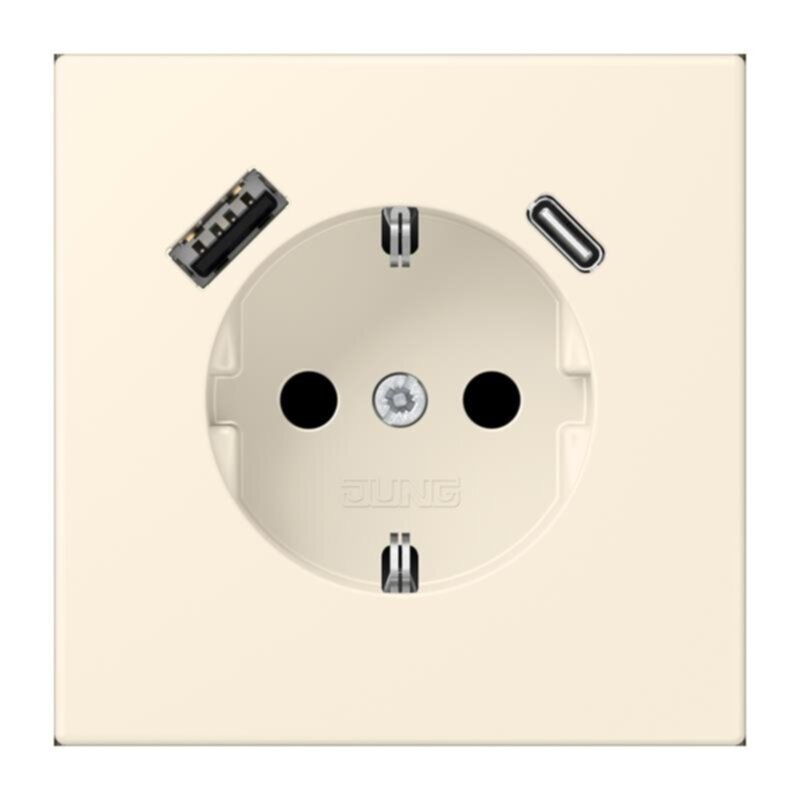 Jung Jung LC1520-15CA245 SCHUKO-Steckdose mit USB Typ AC LC4320B