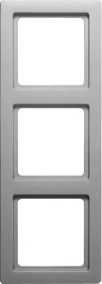 Berker Rahmen 3-fach alu/lackiert 10136084