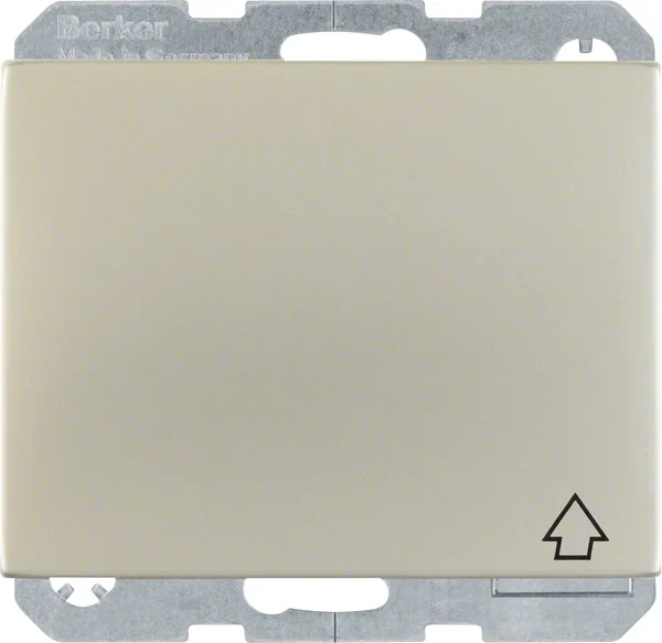 Berker Berker SCHUKO-Steckdose Edelstahl mit Klappdeckel 47517104