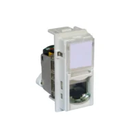 BTicino KM4279C6A LivingNow 1M Datendose Kategorie6 ungeschirmt Sand
