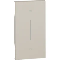 BTicino KM05M2 LivingNow 2M Tasten- abdeckung mit Symbol Auf-Ab Sand