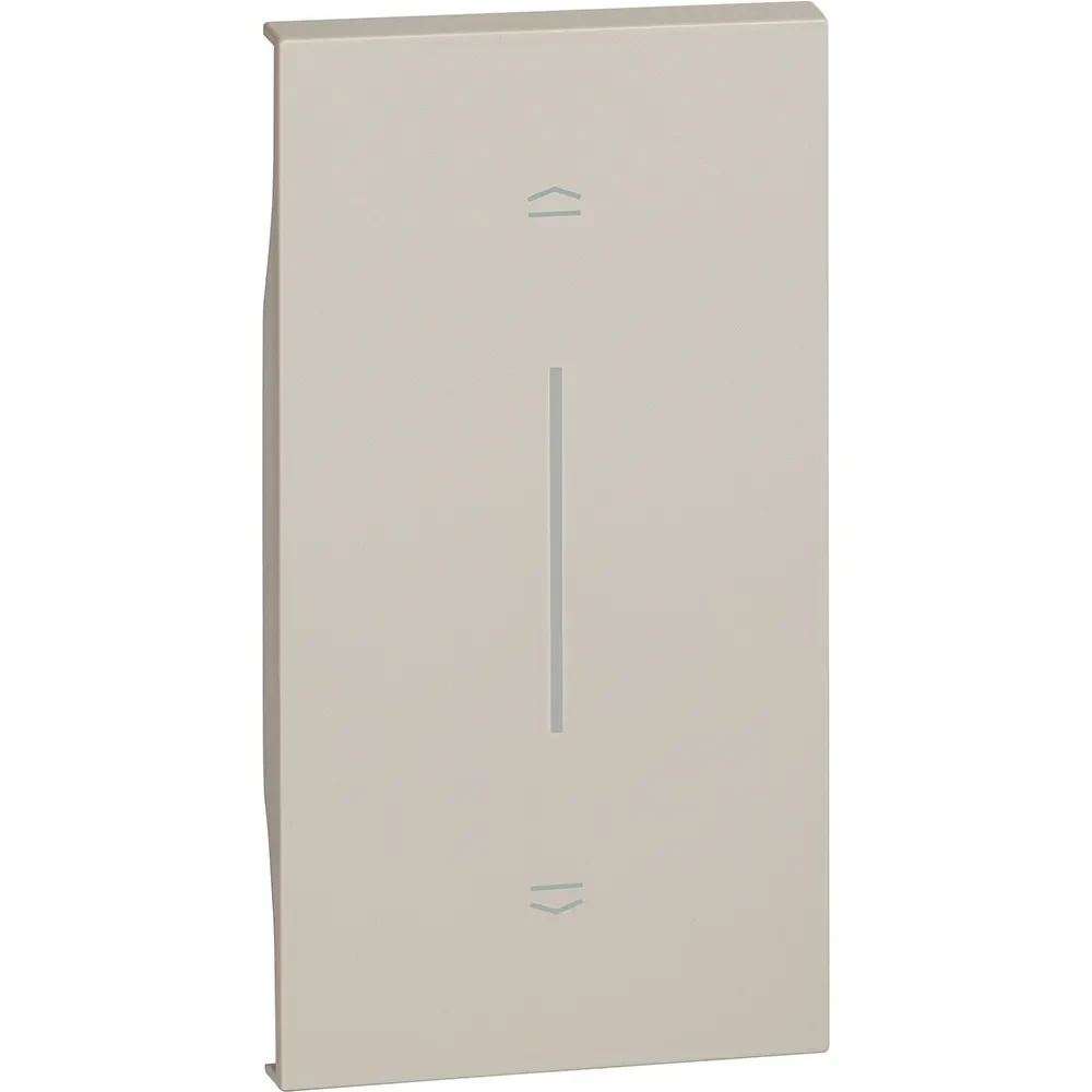 Legrand BTicino KM05M2 LivingNow 2M Tasten- abdeckung mit Symbol Auf-Ab Sand