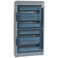 Legrand 414038 Feuchtraumverteiler PV Aufputz IP65-IK09 4-reihig 72M Plexo³