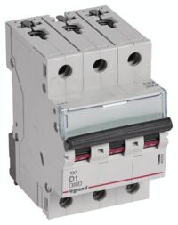 Legrand 403747 TX3 LS-Schalter D 1A 3-polig 6kA 400VAC 3TE