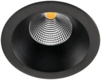 SG LEUCHTEN LED-Einbaustrahler 10,7W schwarz JUNISTAR 903316 Konverter DALI 1LED 3000K weiß