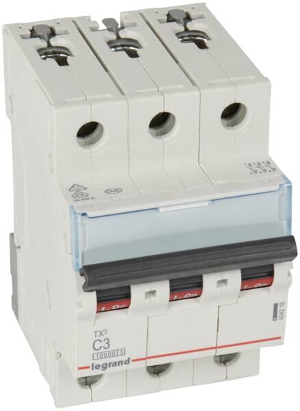 Legrand Legrand 404216 TX3 LS-Schalter C 3A 3-polig 10kA 400VAC 3TE