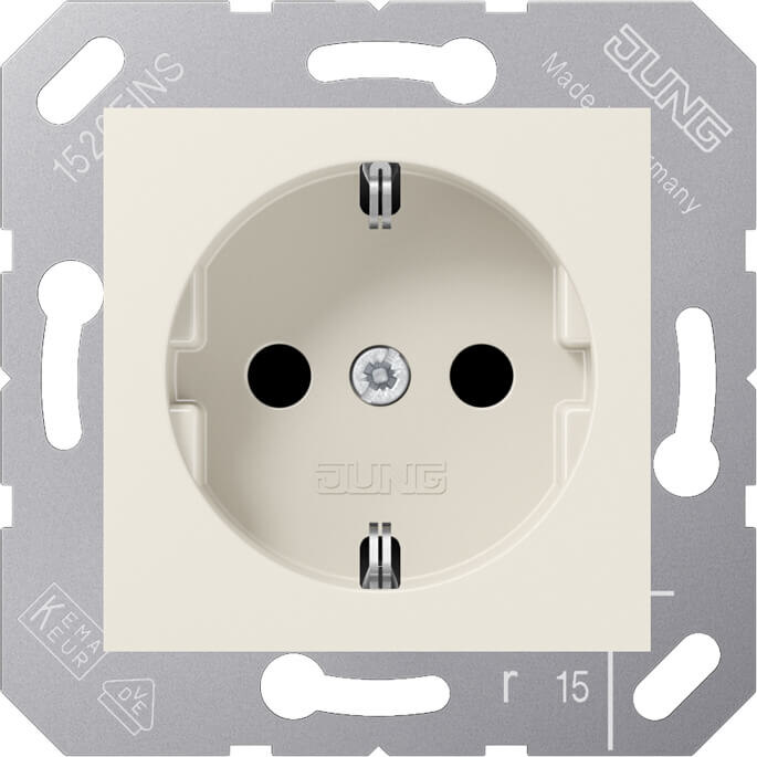 Jung Jung SCHUKO-Steckdose 16A 250V mit Berührungsschutz CD 5120 BFKI