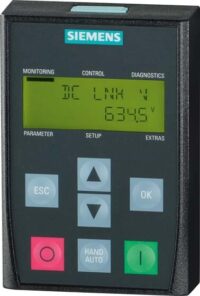 Siemens 6SL3255-0AA00-4CA1 SINAMICS G120 Basic Operator Panel (BOP-2)