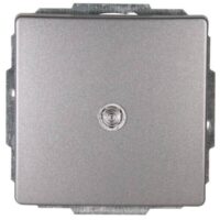 Kopp 601397084 Taster mit Linse beleuchtet10AX 250V VENEDIG platin