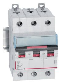 Legrand 409924 DX3 LS-Schalter Z 16A 3-polig 25kA 400VAC 3TE