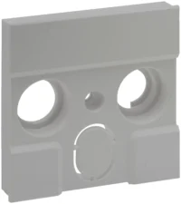 Legrand 864360 Abdeckung TV-R-SAT 30mm Niloe Step Aluminium