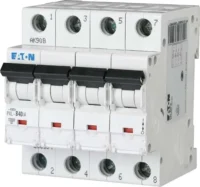 Eaton (Installation) Leitungsschutzschalter 40 A, 4-polig, Steckklemme D PXL-D40/4
