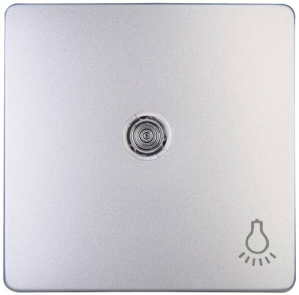 Kopp Kopp 333943001 Wippe mit Linse, Symbol "Licht"HK05 silber