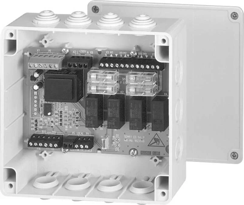 Somfy Somfy CD 1 x 4 P8 Platine im IP 54 Gehäuse 1822039