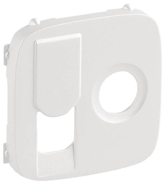 Legrand Legrand 754839 Abdeckung für TV+RJ45 Einsatz Kategorie6 UTP Valena Allure perlmutt