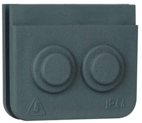 Kopp Kopp 321628004 Kabeleinführung AP-FR Kabeleinführung 2-für SEBS Blueelectric grau