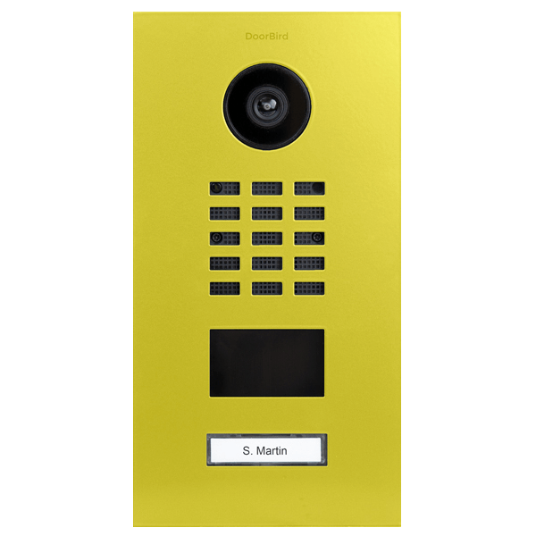 Doorbird DoorBird D2101V IP Video Türsprechanlage – RAL 1016
