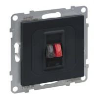 Legrand 765476 SEANO Lautsprecher-Anschluss 1-fach mit Federklemmen