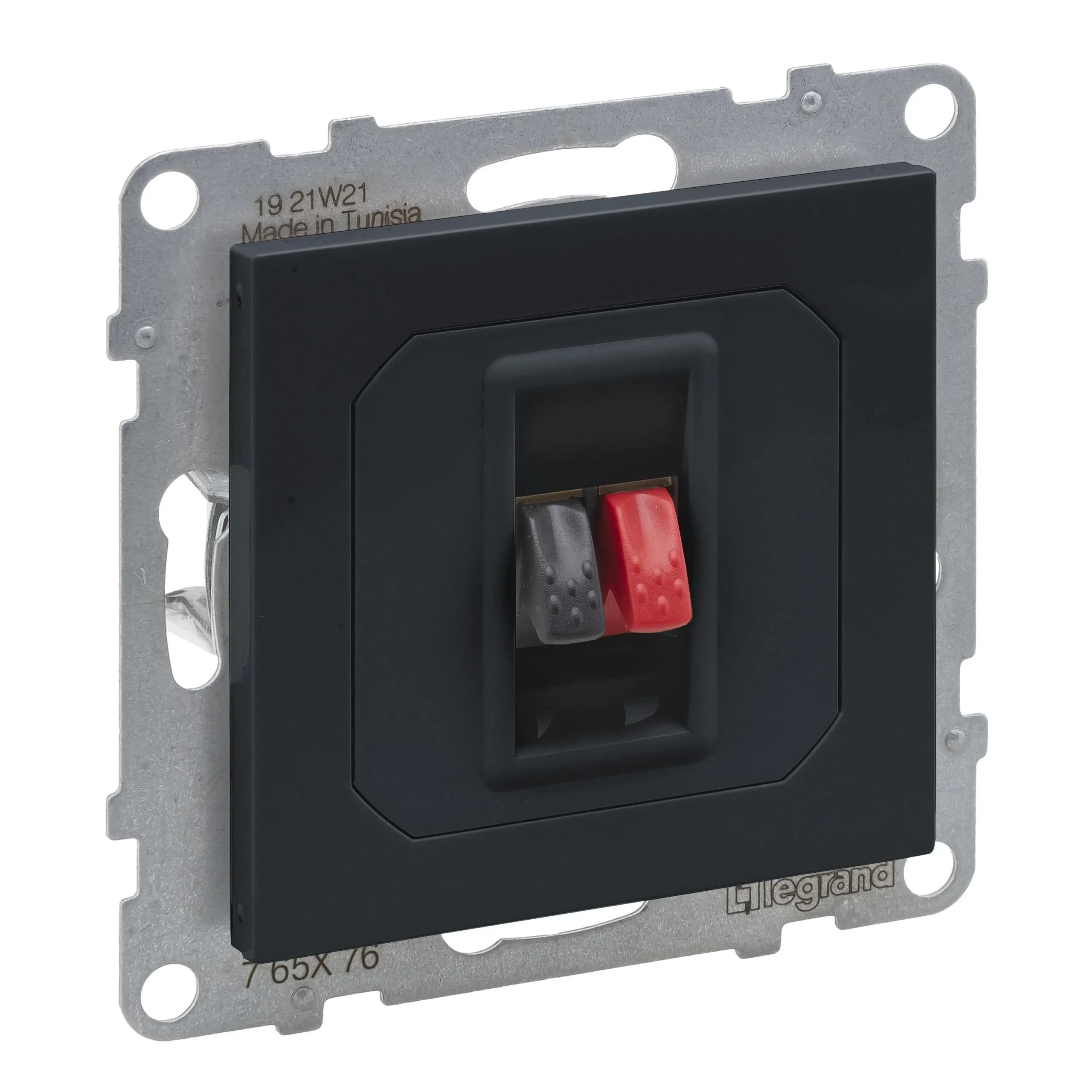 Legrand Legrand 765476 SEANO Lautsprecher-Anschluss 1-fach mit Federklemmen