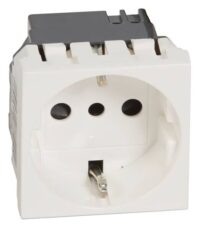 Legrand 077512 Steckdose Italien 2M Mosaic ultaweiß