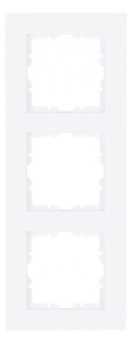 Kopp Kopp 407013009 HK07 PURE-Abdeckrahmen 3-fach Farbe:arktisweiß