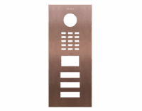 DoorBird D2103V Frontblende – Bronze-Optik (PVD)